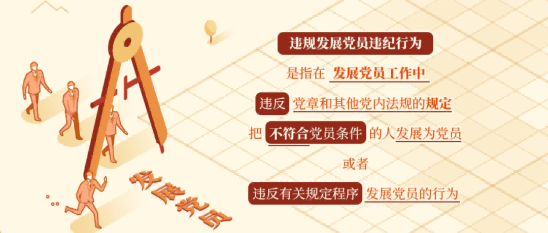 党纪学习教育&middot;每日一课丨违规发展党员的处分规定