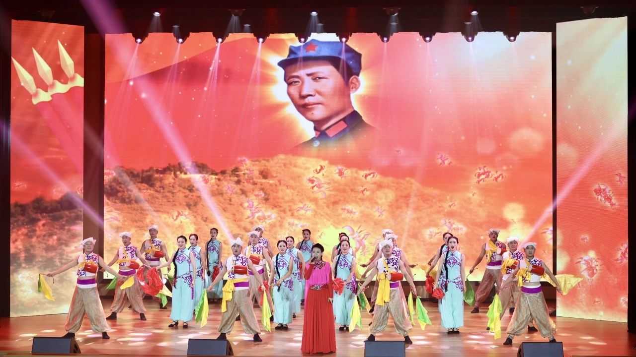 延河水长 太湖水深&mdash;&mdash;红色主题晚会《延安颂》&ldquo;七一&rdquo;专场演出走进江苏省无锡市惠山区