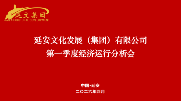 延安文化发展集团召开2026年第一季度经济运行分析会